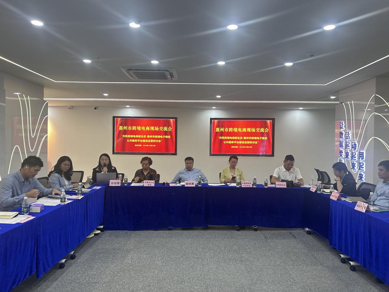 中国（惠州）跨境电子商务综合试验区公共服务平台 现场研讨会成功举办(图2)