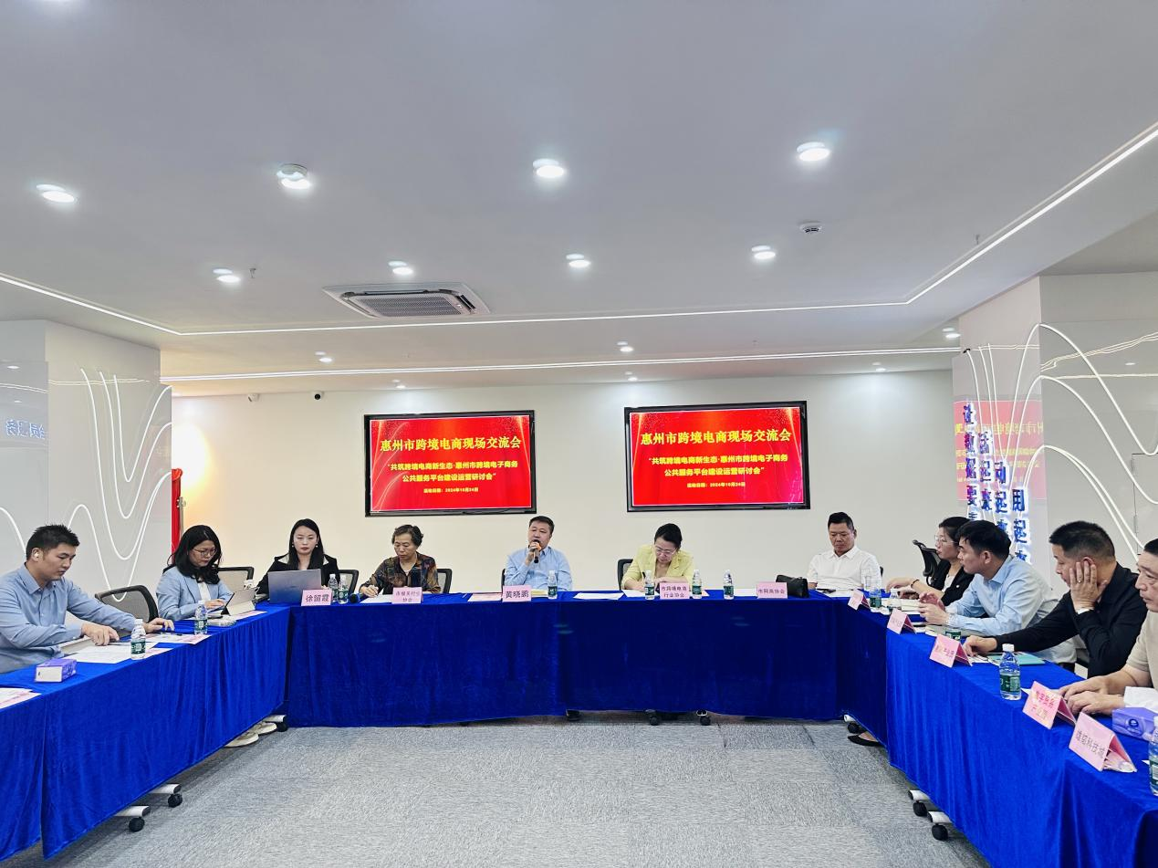 中国（惠州）跨境电子商务综合试验区公共服务平台 现场研讨会成功举办(图4)